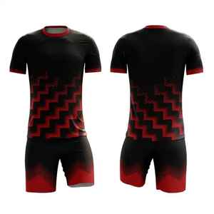 Tenues de rugby personnalisées de qualité supérieure, écologiques, confortables, respirantes, séchage rapide, 100% polyester, ensembles à bas prix, nouveauté - Product Image 4