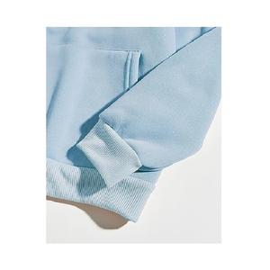 Best Selling Of Women's 100% Cotton Long Sleeve Shoulder Slope Round Neck Printed Comfortable Pullover Hoodie From Bangladesh - Product Image 4