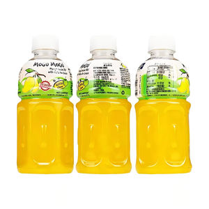 Paquete variado de sabores tropicales Mogu Mogu: Lichi, Mango, Fresa, Uva, Grosella Negra, 6 botellas de 320 ml para venta al por menor y servicio de alimentos. - Product Image 2