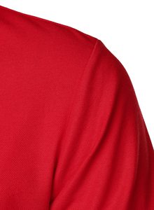 Polo de Verano para Hombre, Elegante, con Cuello de Media Cremallera, Corte Ajustado, Manga Corta, para Oficina, Casual, Versátil - Product Image 5