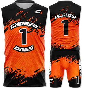 Maillots de lacrosse personnalisés 7V7, uniformes antibactériens, respirants, à séchage rapide, 100% polyester, sans manches, compression, logo personnalisé - Product Image 2