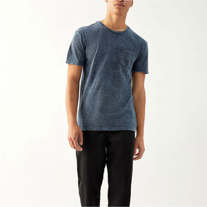 Ropa de calle transpirable para hombres, camisetas de lavado ácido, superventas, camisetas ligeras de lavado ácido para hombres - Product Image 4