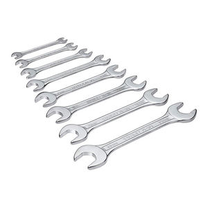 Llaves inglesas de doble extremo abierto personalizadas de grado DIY al por mayor de La India OEM compatible con acero al cromo vanadio DIN 3110 para uso doméstico - Product Image 6