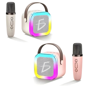 Altavoz Karaoke Bluetooth RGB con Micrófono, Carga Tipo-C y 4 Efectos de Voz - Product Image 2