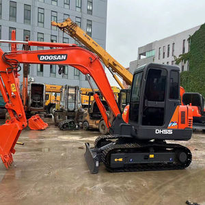 Doosan เครื่องขุด DH55มือสอง Doosan ของแท้ใช้งานได้5ตันเครื่องจักรก่อสร้างประสิทธิภาพสูง - Product Image 4