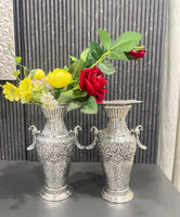 Vase à fleurs en aluminium de couleur personnalisée FALAH moderne de qualité supérieure, logo, qualité standard élevée MV 134, décoration élégante pour la maison, l'hôtel, le mariage