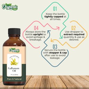 100% Huile essentielle organique pure Zing Galbanum Prix économique avec emballage personnalisé - Product Image 5