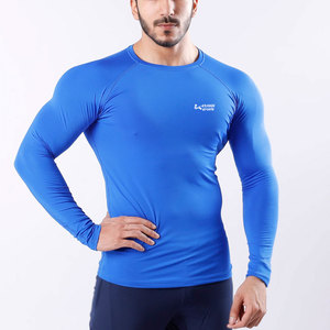 เสื้อรัดรูปสำหรับผู้ชายวัสดุโพลีเอสเตอร์100% เสื้อรัดรูปแห้งเร็ว - Product Image 1