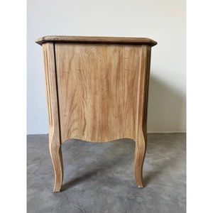 Nachtkastje Davis van mahoniehout, hoge kwaliteit met natuurlijke afwerking voor binnengebruik. - Product Image 6