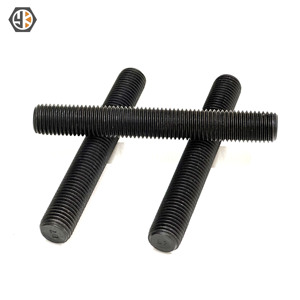 Chất lượng cao 5/8 "-11x3" ASTM A193 lớp B7 đồng bằng kết thúc nặng <span class=keywords><strong>Hex</strong></span> cap vít màu đen kết thúc - Product Image 2