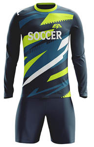 Camisetas de fútbol de poliéster personalizadas de alta calidad uniformes deportivos de sublimación de MOQ bajo con logotipo impreso para jugadores de fútbol - Product Image 3