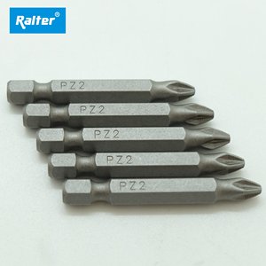 Great Quality RALTER 50mm for Pozidriv Screwdriver Bit with Taiwan S2 Handle and <b>Sandblasted</b> Finish - Product Image 1