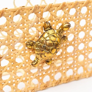 Porte-serviettes en jute design avec motif de tortue pour une décoration unique de salle à manger et de cuisine et un accessoire de table fonctionnel - Product Image 4