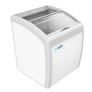 Congelador de Helados Eléctrico de Acero Inoxidable de 26 Pulgadas, 5.7 Pies Cúbicos, Portátil, de Una Puerta, con Compresor, Blanco, 138 Libras, 27.7 Pulgadas de Alto - Product Image 6