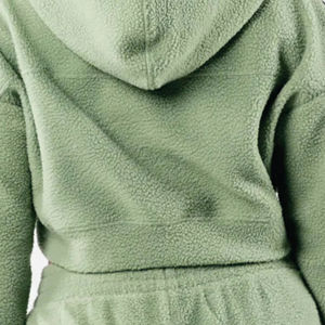 Ensemble de survêtement oversize à épaules tombantes en coton biologique 100% tendance pour femmes, vêtements d'hiver respirants, ensemble de jogging - Product Image 6