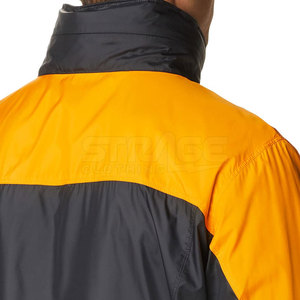 <b>Men</b> Hooded Canvas Windbreaker <b>Jacket</b>-Best Quality Winter <b>Jacket</b> Eco-Friendly <b>Lightweight</b> Design with Front Logo - Product Image 6