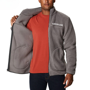 Top Quality <b>Men</b> Wear <b>Sherpa</b> Fleece <b>Jacket</b> <b>Men</b> Clothing Stylish <b>Sherpa</b> Fleece <b>Jacket</b> by CAMO IMPEX - Product Image 5