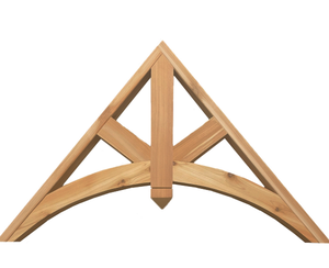 Supports de poutre en bois et finitions décoratives de toit - Product Image 2