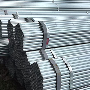 하이 퀄리티 아연 도금 강관 Q235 Gi 파이프 온실 프레임 용 아연 도금 튜브 - Product Image 2