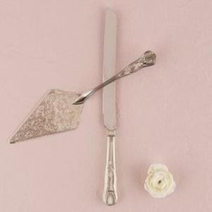 Servidor de pasteles de metal de acero inoxidable de alta calidad y duradero asequible con un mango ergonómico elegante para rebanar pasteles suaves - Product Image 3
