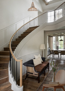 FSC peuplier à gauche Turnout 7242 raccord de main courante entièrement poncé prêt à teindre pour escalier extérieur interne - Product Image 6