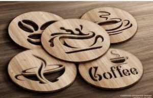 Tablero de madera de pino de fábrica al por mayor artesanías cuadradas clásicas astillas de madera decorativas talladas con cuadrado redondeado para decoración del hogar - Product Image 2