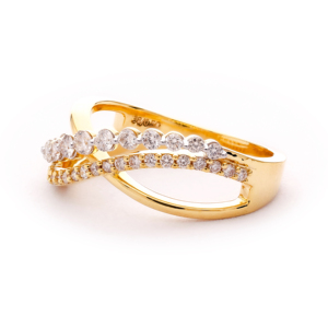 Anillo de Compromiso Infinito Trenzado de Moda para Mujer - Product Image 5