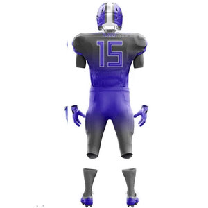 Uniforme Football Américain 100% Polyester Respirant Grande Taille Manches Courtes Hommes Haute Qualité - Product Image 6