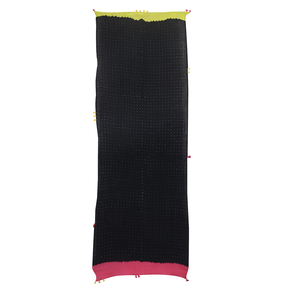 Écharpe longue en laine pour filles FOLKLORE 122 avec logo personnalisé et motif imprimé néon pour la saison hivernale - Product Image 1