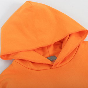 Sweat à capuche épissé en coton épais de haute qualité, mode décontractée, coupe et couture, sweats à capuche personnalisés - Product Image 3