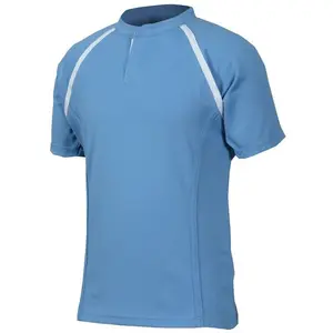 팀 스포츠 유니폼 키트를위한 맞춤형 새로운 디자인 럭비 저지 착용 남성 저렴한 승화 OEM 로고 스트라이프 럭비 축구 셔츠