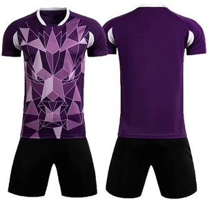 Ensembles de vêtements de football de haute qualité avec nouveau design, logo personnalisé, coupe automatisée, vente en gros, uniformes de sublimation pour adultes - Product Image 2
