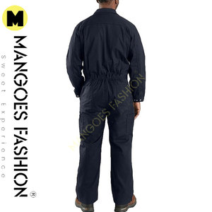 High Quality Men's Flame Resistant ANSI Class 1 Waterproof Cotton-Polyester-Silk Customized Color Logo Loose Fit Twill Coveralls - Product Image 2