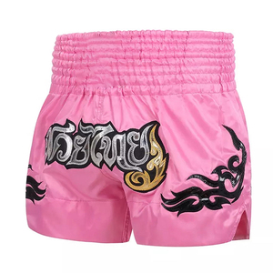 Shorts de Muay Thai avec Logo Personnalisé Imprimé par Sublimation Confortable Vente Chaude Nouveauté Produit Arrivée - Product Image 4