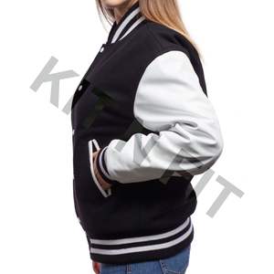 Professional Manufacturer <b>Women</b> Winter Wear Best Quality <b>Light</b> Weight Custom Design <b>Women</b> and Men Varsity <b>Jacket</b> for Sale Unisex - Product Image 5