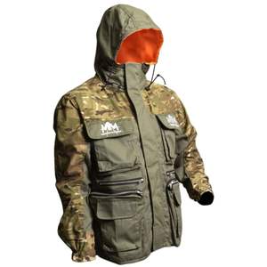 Mens <b>Camouflage</b> Hooded Utility Jacket Tactical Cargo Design with Multiple Pockets for Outdoor Style Wear Jacket Mens Fashion - Product Image 1