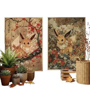 Póster de Anime de Pokémon, Póster de Pintura de Naturaleza - Product Image 4