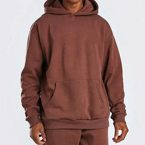 Ensemble survêtement personnalisé avec logo 3D en molleton épais de haute qualité, pantalon de survêtement et sweat-shirt, impression sérigraphique, impression en relief - Product Image 3