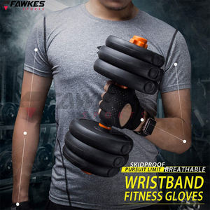 Gants d'entraînement hommes femmes haltérophilie Gym exercice cyclisme Protection complète de la paume gants respirants - Product Image 5