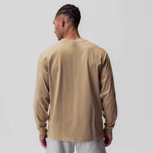 Camiseta Deportiva de Manga Larga para Hombre, Transpirable, de Secado Rápido, con Protección UV, para Gimnasio, Entrenamiento, Deporte, Rashguard - Product Image 3