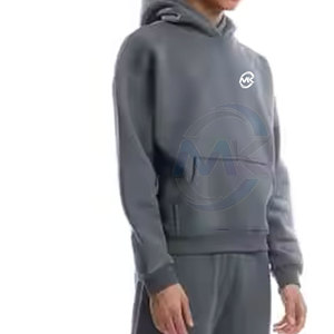 Venta al por mayor de los hombres 100% algodón poliéster Top Jogging Wear Diseña tu propio chándal para la temporada de invierno Patrón sólido - Product Image 4