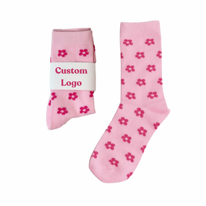 Calcetines de Pilates Personalizados ODM para Mujer, Antideslizantes, de Algodón, con Diseño de Letras, para Uso Diario en Interiores, Otoño, Fabricante VN - Product Image 1