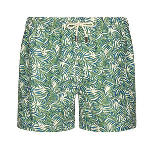 Shorts de course pour hommes en toile écologique, anti-plis, motif uni, légers, respirants, imperméables, taille élastique, séchage rapide, taille haute - Product Image 1