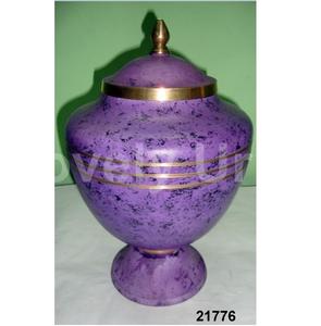 Urnas funerarias moradas Urnas de cremación para cenizas de adultos para hombres y mujeres Urnas - Product Image 1