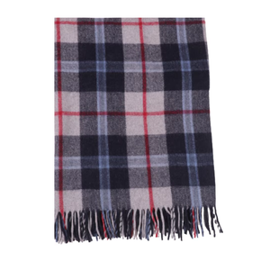 Couverture d'hiver en laine bleu marine Douglas Couverture chaude, lourde et luxueuse pour lit - Product Image 1