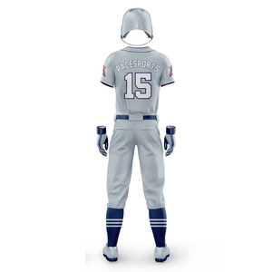 Ropa deportiva personalizada de buena calidad para hombre, novedad de 2025, ropa de verano para mujer, uniforme de béisbol, camiseta en blanco, camisetas de béisbol - Product Image 5