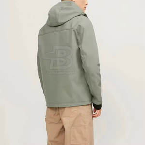 Personnalisable de haute qualité grande taille veste softshell au prix de gros meilleure vente veste softshell - Product Image 3