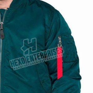 Blouson Bomber Varsity en Soie Satinée Imperméable Écologique Tendance, Vente Chaude, Personnalisable avec Logo Frontal, Couleurs Variées, Idéal pour la Vente en Gros - Product Image 4