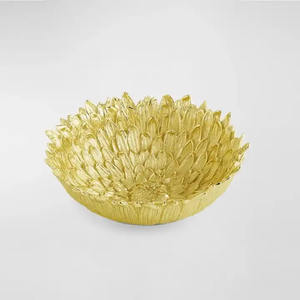 ชามเสิร์ฟอาหารและสลัดชามโลหะทรงกลมเครื่องครัวสำหรับบ้านและโรงแรม - Product Image 2