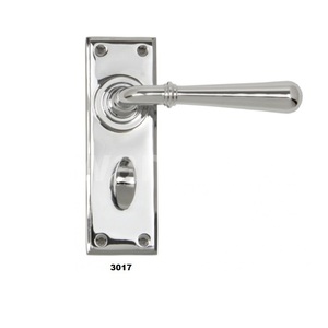Manija de puerta de palanca redonda de peltre de alta resistencia para el hogar, cocina, baño, Hotel, apartamento y Villa, uso de puerta - Product Image 5